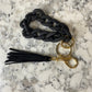 Link Bracelet Keychain with Tassel