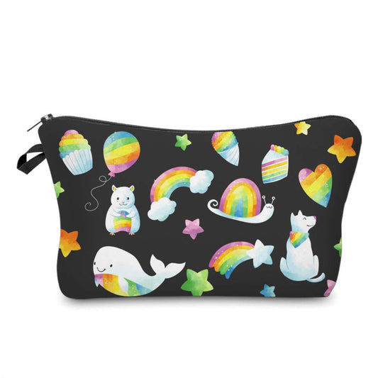 Animals Rainbow - Water-Resistant Multi-Use Pouch