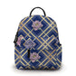 Rose Gingham - Water-Resistant Mini Backpack