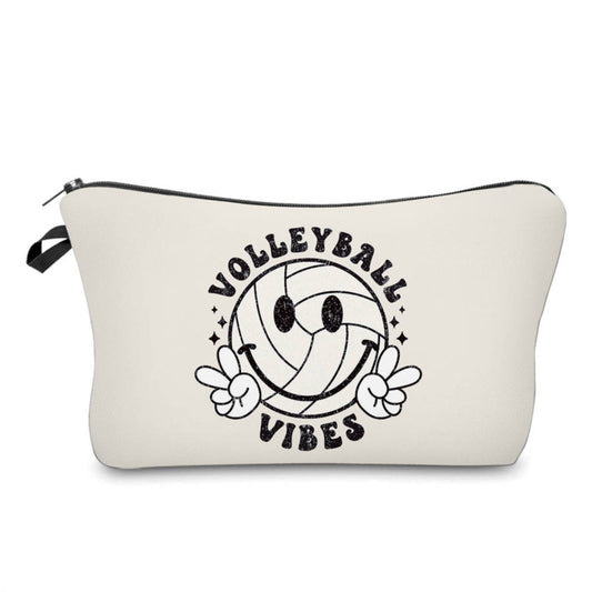 Volleyball Vibes Smile  - Water-Resistant Multi-Use Pouch