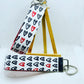 Limited Edition - Hearts Faux Leather Wristlet Keychain