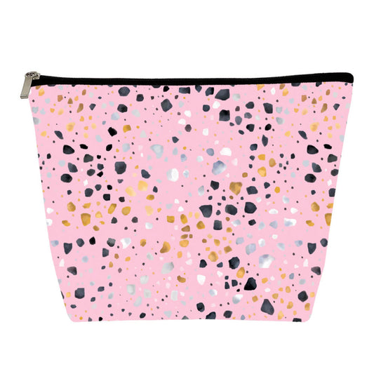 Terrazzo Pink - Water-Resistant Multi-Use XL Pouch