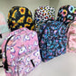 Turquoise Sunflower - Water-Resistant Multi-Use Pouch & Mini Backpack SET