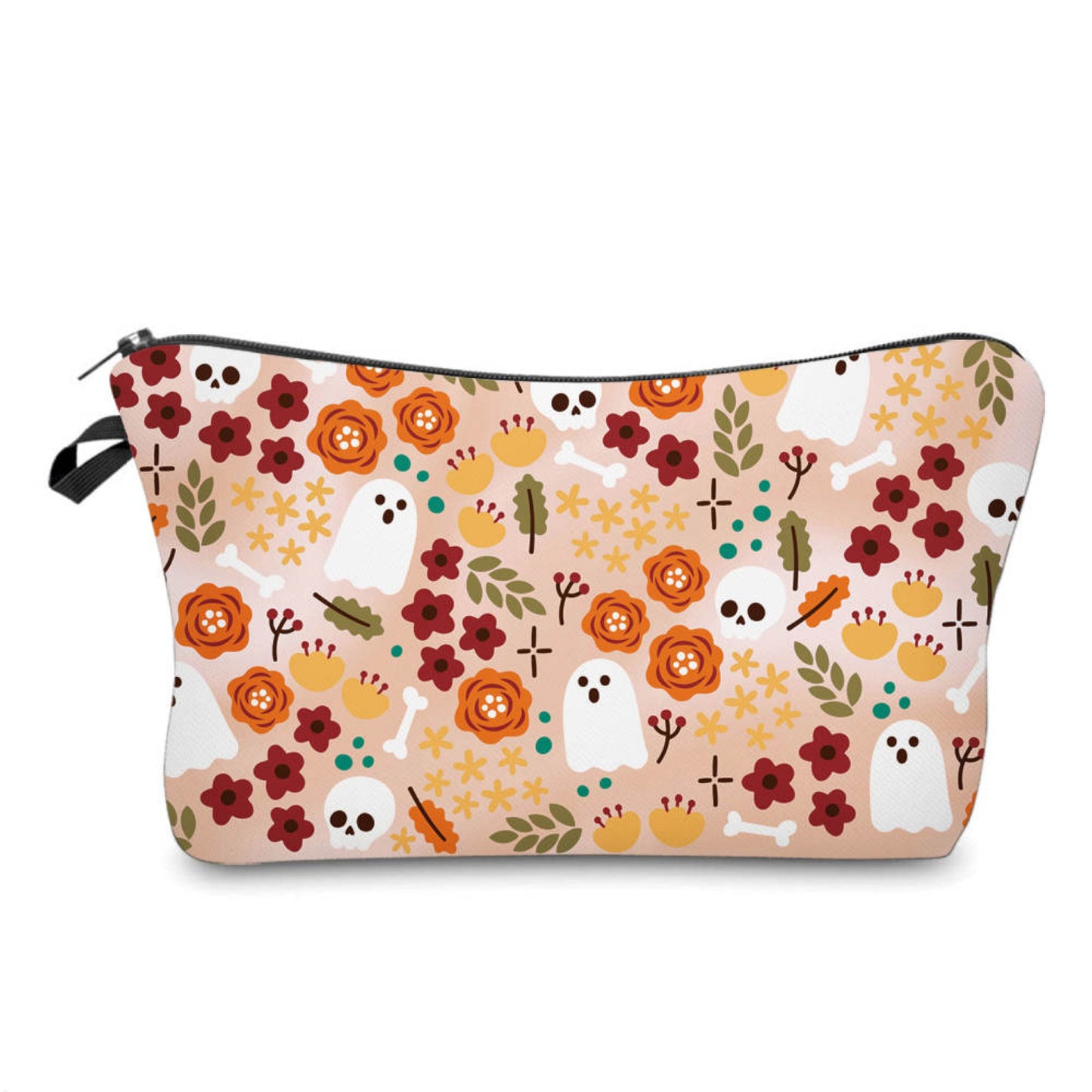 Floral Ghost - Water-Resistant Multi-Use Pouch