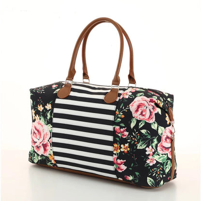 The Weekender Bag - Navy Floral