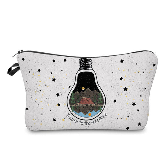 Take Me To The Mountains - Water-Resistant Multi-Use Pouch