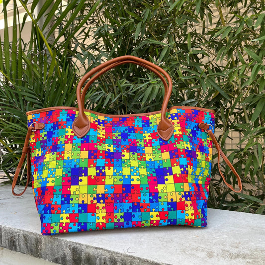 The Oversized Carryall Bag - Puzzle