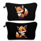 Fox (Two Sides) - Water-Resistant Multi-Use Pouch