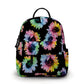 Rainbow Sunflower - Water-Resistant Mini Backpack