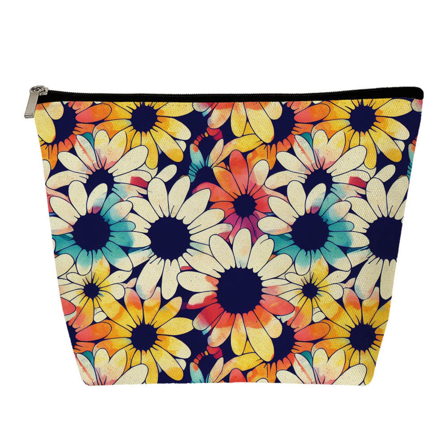 Rainbow Daisy - Water-Resistant Multi-Use XL Pouch