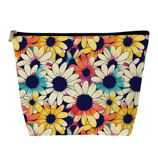 Rainbow Daisy - Water-Resistant Multi-Use XL Pouch