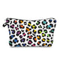 Animal Print Rainbow - Water-Resistant Multi-Use Pouch