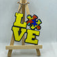 3" or 2" Custom L_VE Puzzle Piece
