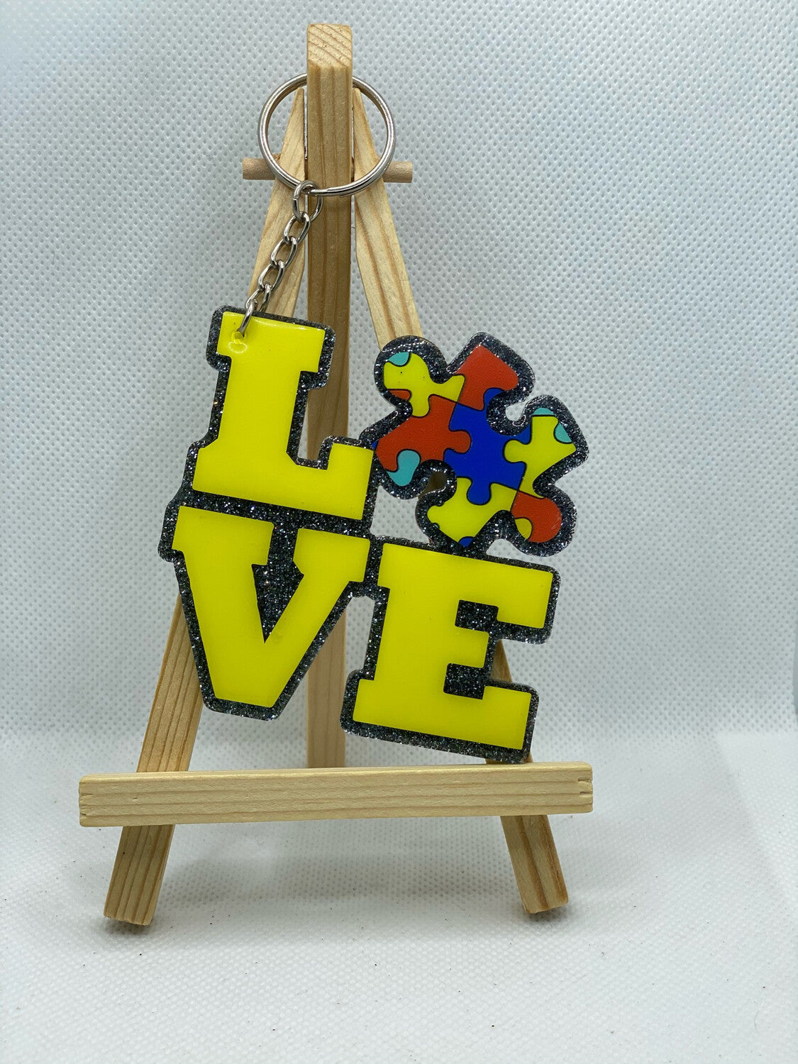 3" or 2" Custom L_VE Puzzle Piece