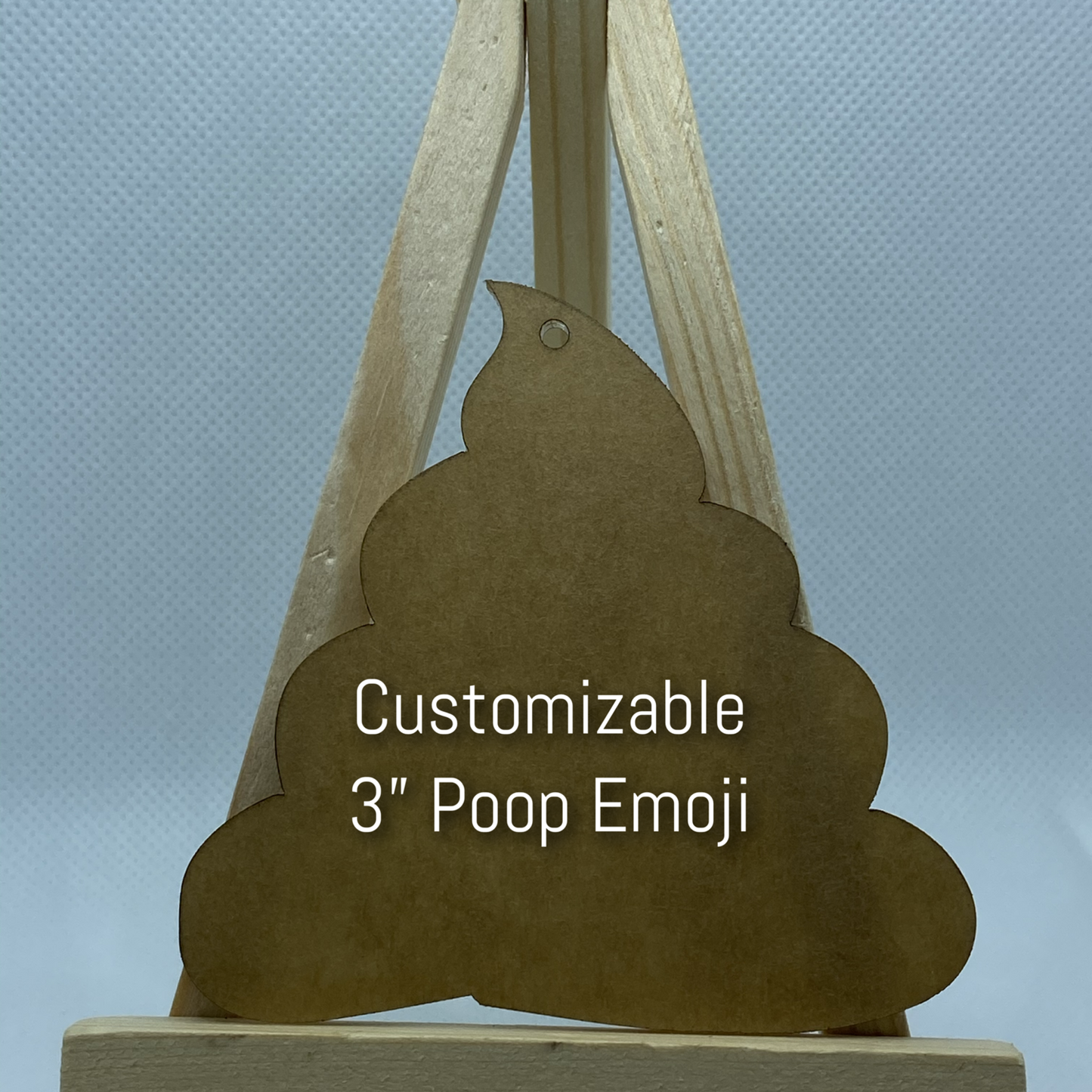 3" Custom Poop Emoji