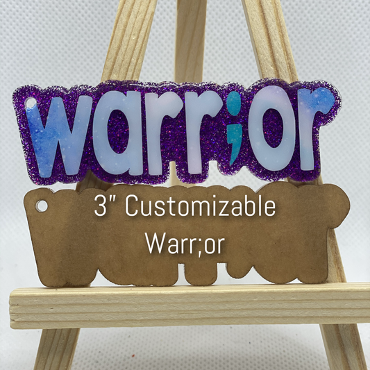 3" Custom Warr;or