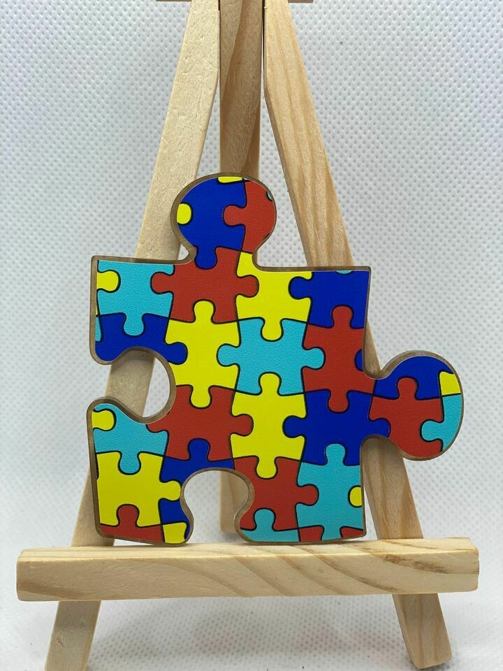 3" Single Puzzle Piece