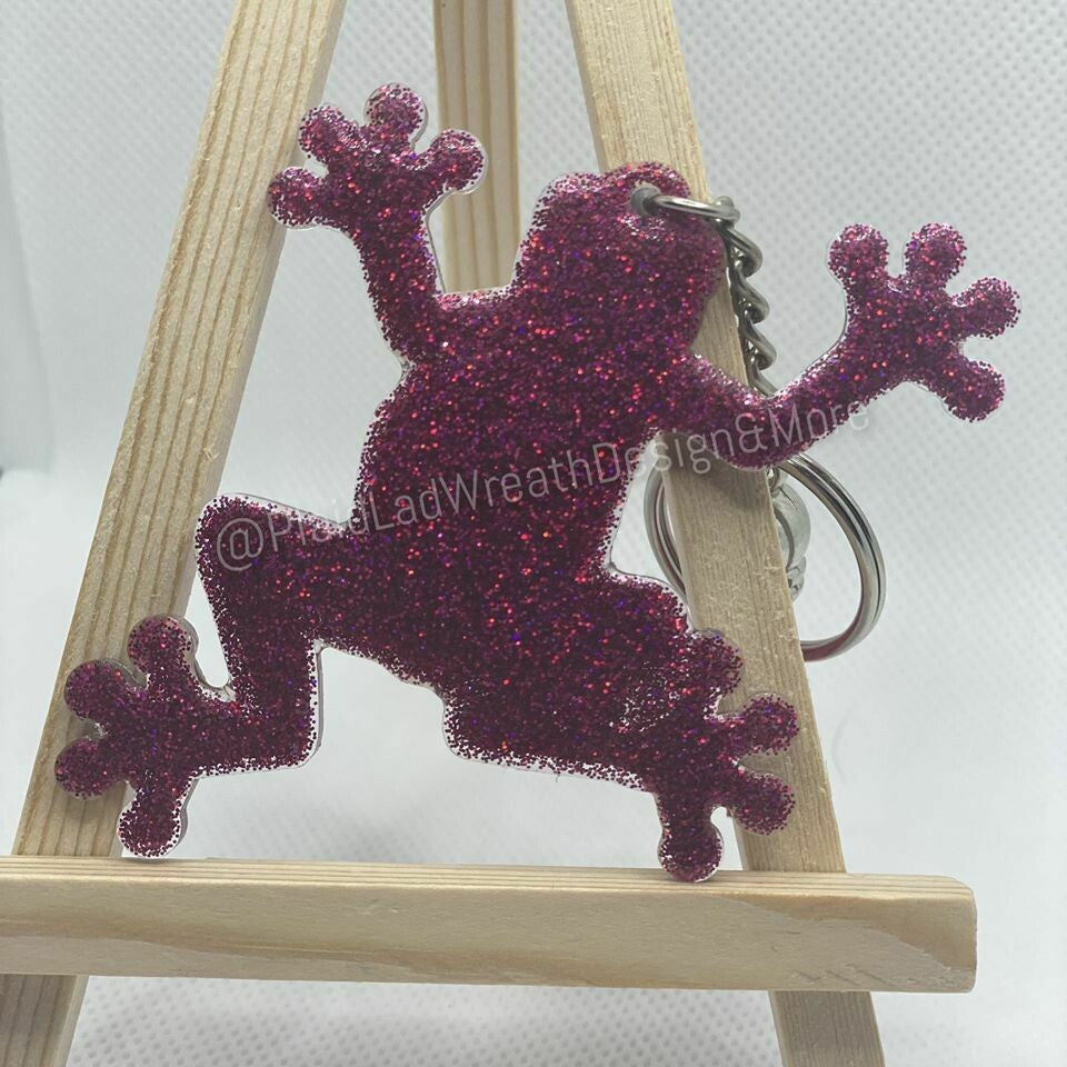 3" Custom Frog Keychain