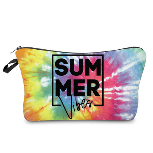 Summer Vibes - Tie Dye - Water-Resistant Multi-Use Pouch